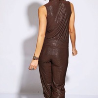 Harem sparkle jumpsuit  - Thumbnail 1