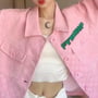 Pastel Pink Pocket Jacket-2