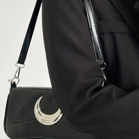 Moon lock shoulder messenger bag - Thumbnail 1