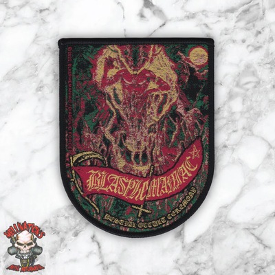 BLASPHEMANIAC Official Woven Patches