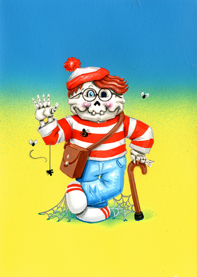 Waitin' WALDO / Missin' MARTIN Final Art - Slop Culture Kids  Series 1 2022