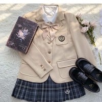 Original design jk suit Japanese college style uniform suit jacket - Thumbnail 4