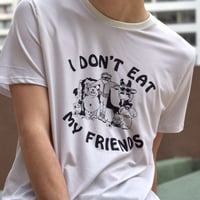 Free Shipping-I DON'T EAT MY FRIENDS TEE - Thumbnail 1