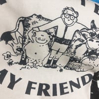 Free Shipping-I DON'T EAT MY FRIENDS TEE - Thumbnail 7
