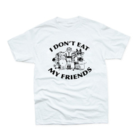 Free Shipping-I DON'T EAT MY FRIENDS TEE - Thumbnail 5