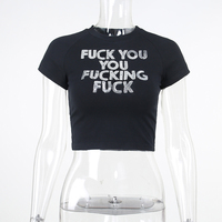 Free Shipping-F*CK YOU F*CKING F*CK TOP - Thumbnail 4