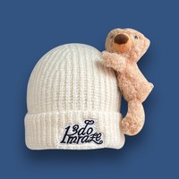 Cute Bear Beanie Knit Hat  - Thumbnail 3