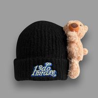 Cute Bear Beanie Knit Hat  - Thumbnail 2