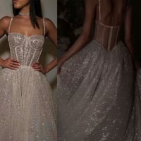 Sparkly Wedding Dresses Bridal Gown WD07 - Thumbnail 1