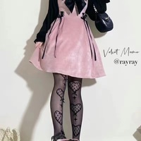 New large bow JSK suspender dress - Thumbnail 4