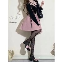 New large bow JSK suspender dress - Thumbnail 8