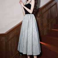 Cute A-line velvet short prom dress homecoming dress - Thumbnail 2