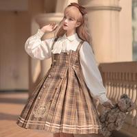 Original Design Detective Dress Cape Set - Thumbnail 3