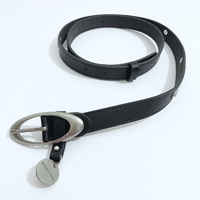 Free Shipping-Y2K OVAL BUCKLE BELT - Thumbnail 4