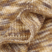 Free Shipping-90s SPACE DYE TRUMPET SLEEVE SWEATER  - Thumbnail 6