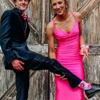 Elegant Spaghetti Straps Green Long Backless Prom Dresses - Thumbnail 2