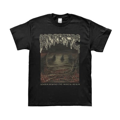 Morbific - "squirm beyond the mortal realm" album t-shirt