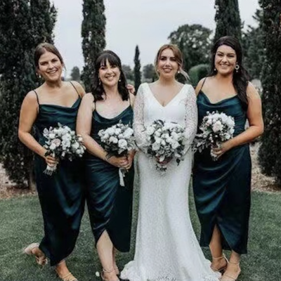 Ankle length bridesmaid dresses under 100 bd78 - Thumbnail 1