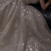 Sparkling Sequin Long Prom Dress Evening Dress - Thumbnail 1
