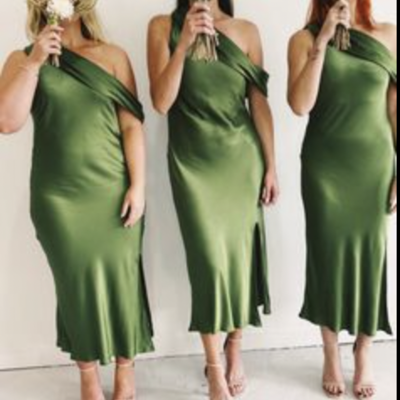Ankle length bridesmaid dresses under 100 bd09 - Thumbnail 3
