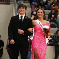 Cute Mermaid Strapless Hot Pink Sequins Long Prom Dresses - Thumbnail 1