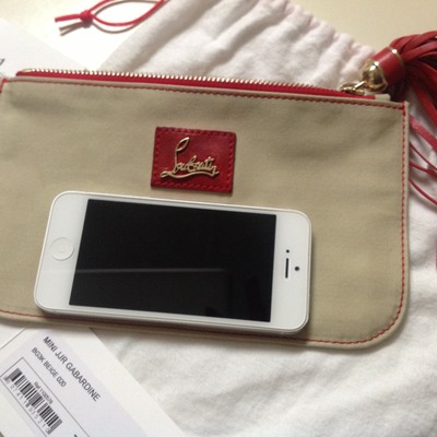 100% authentic christian louboutin wrislet