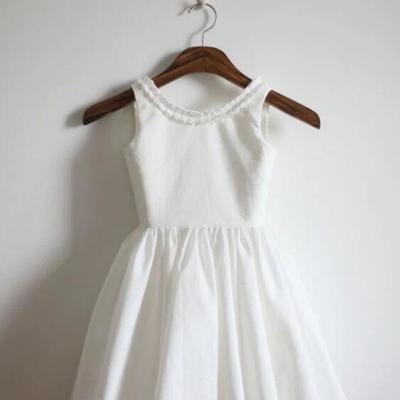Cute round neck short prom dresses - Thumbnail 1