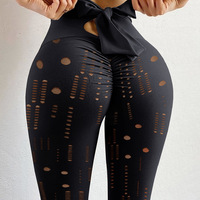 Loose Butterfly Broken And Tight Pants - Thumbnail 2