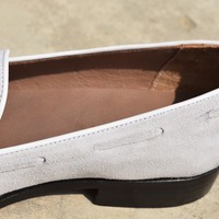 Best Wear Men's Hand Stitch Grey Shoes, Genuine Suede Attractive Tassels Loafer Formal Shoes - Thumbnail 2