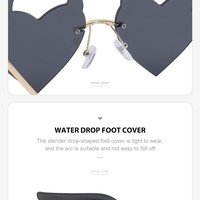 Devil angle love sunglasses - Thumbnail 7
