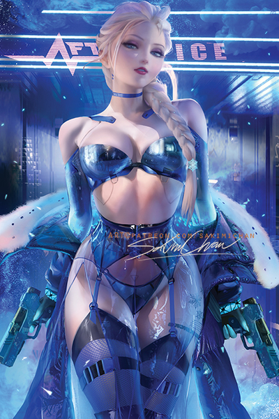 Cyber Ice Poster #442