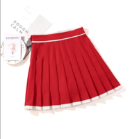 RETRO STRIPE" PLEATED SKIRT - Thumbnail 8
