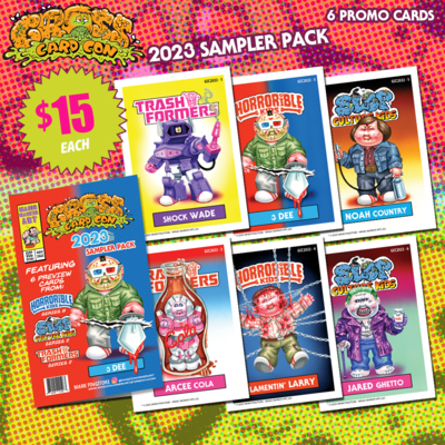 Gross card con 2023 sampler pack