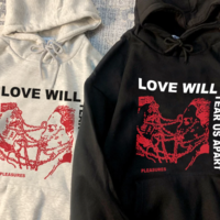 LOVE WILL TEAR US APART HOODIE - Thumbnail 2