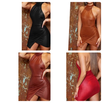 Halter bodycon-td - Thumbnail 4