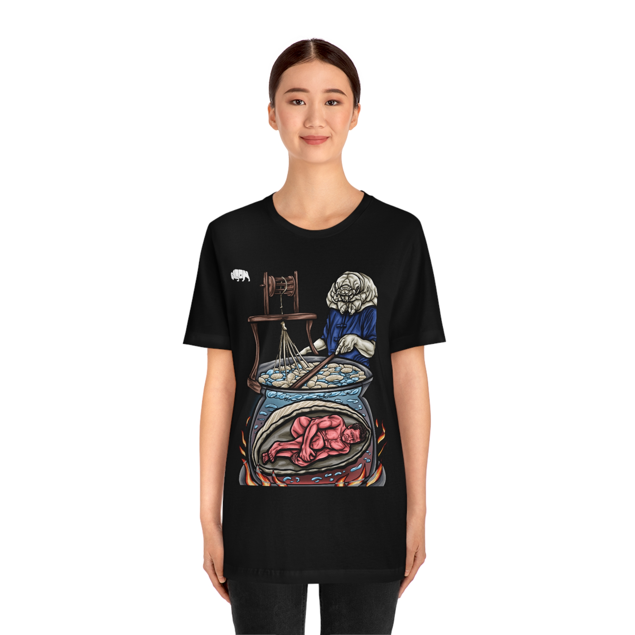 “AS CRUEL AS SILK" Black TShirt on Storenvy