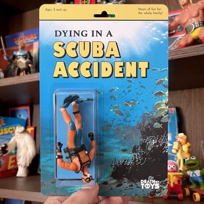 Scuba fun action figure
