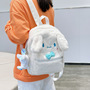 Kawaii Anime Cartoon Plush Backpack-3