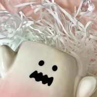 Ghost Mug Black Cat Magic Phantom Phantom Elf Mug - Thumbnail 5