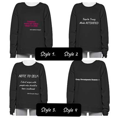 Logo sweatshirts