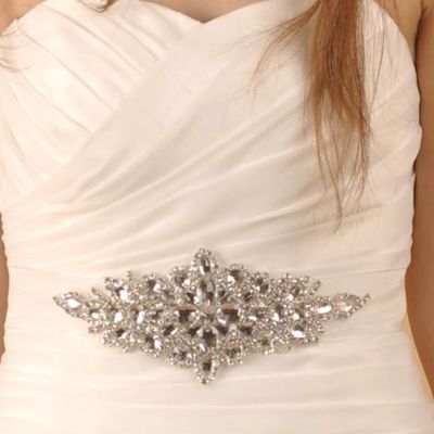 3 yards 2" satin ribbon dress white/ivory belt sash