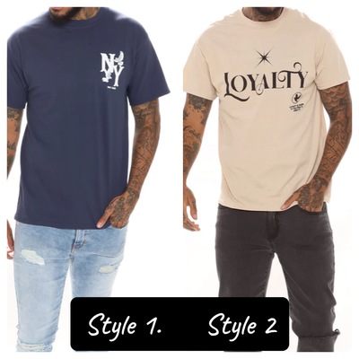 Mens graphic tee-td - Thumbnail 1