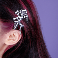 Free Shipping-Y2K 愛するHair Clip - Thumbnail 1