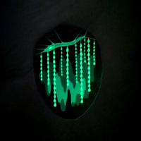 Glow In The Dark Glowworm Sticker - Thumbnail 2