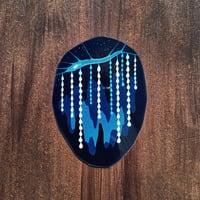 Glow In The Dark Glowworm Sticker - Thumbnail 1