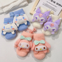 Kawaii Anime Plush Gloves For Kid - Thumbnail 2