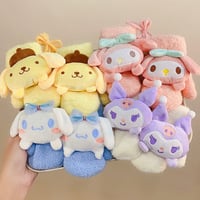 Kawaii Anime Plush Gloves For Kid - Thumbnail 1