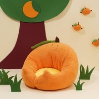 Cute Orange Tangerine Fruits Decoration Cats Dogs Pets Beds House - Thumbnail 5
