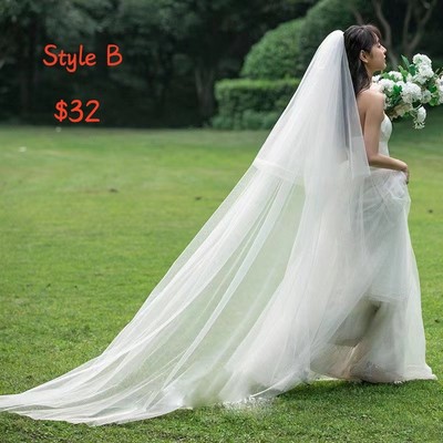 SP1670,Sweet Wedding Veil,Different Style Wedding Veil(Contact customer change the price for style)