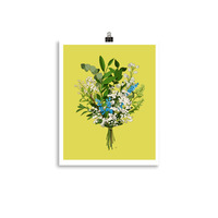 Greenery Bouquet Print  - Thumbnail 1
